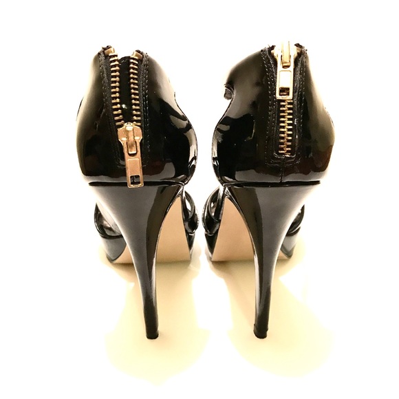 Steve Madden Black Haylow Heels 9M - Picture 3 of 7